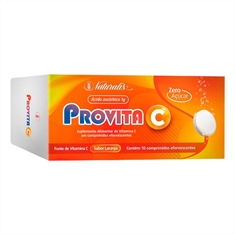 Vitamina C Provita C 1000mg 10 Pastilhas